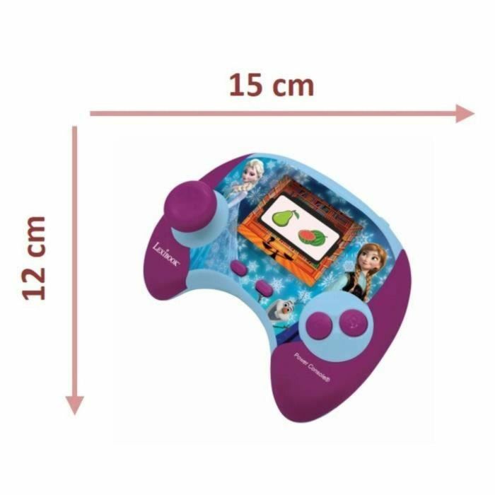 Lexibook Consola Educativa Bilingüe Francés/Inglés JCG100DPi1 Morado Pantalla LCD Frozen de 2,8 Pulgadas 2