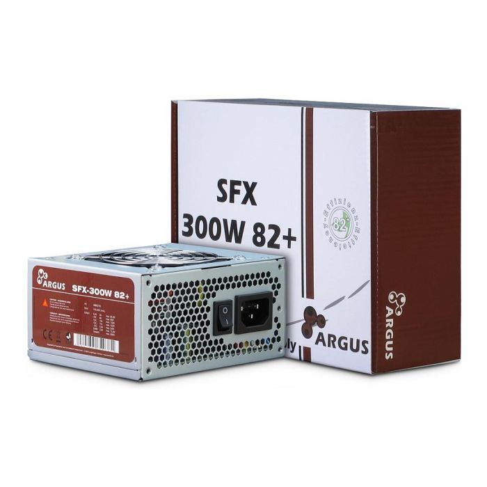 Inter-Tech SFX-300W Fuente de Alimentación ATX 300W, PFC Activo, Ventilador 80mm 4