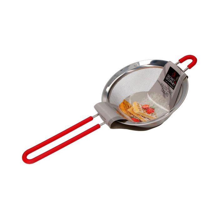 Secret Of Gourmet Colador Inoxidable con Mango de Silicona ø13,5 cm 1 Secret Of Gourmet Colador Inoxidable con Mango de Silicona ø13,5 cm 1