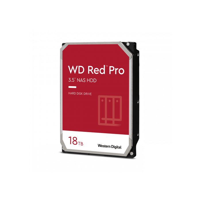Western Digital WD181KFGX RED Pro 18TB NAS 7200RPM 512 MB Caché