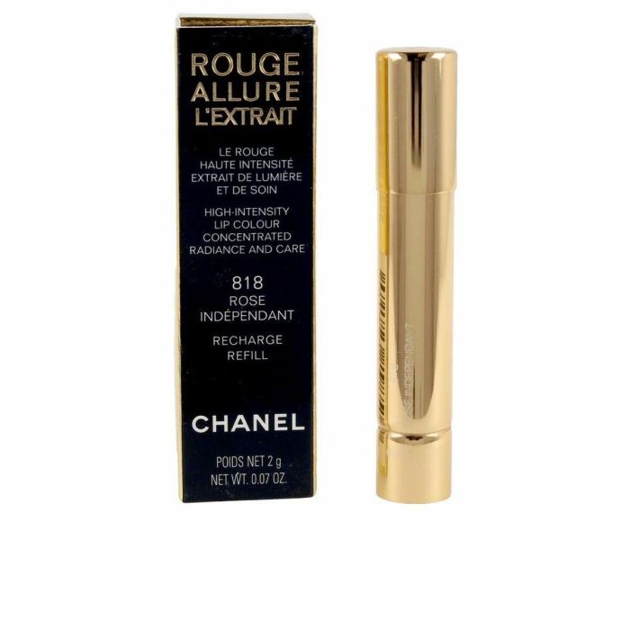 Chanel Rouge Allure L’Extrait Lipstick Recharge 818 rose independant 2
