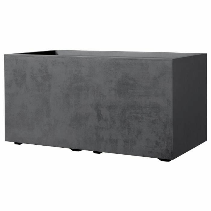 Deroma 9H914SZ Jardinera Muret Millennium R con reserva de agua Antracita 79 cm