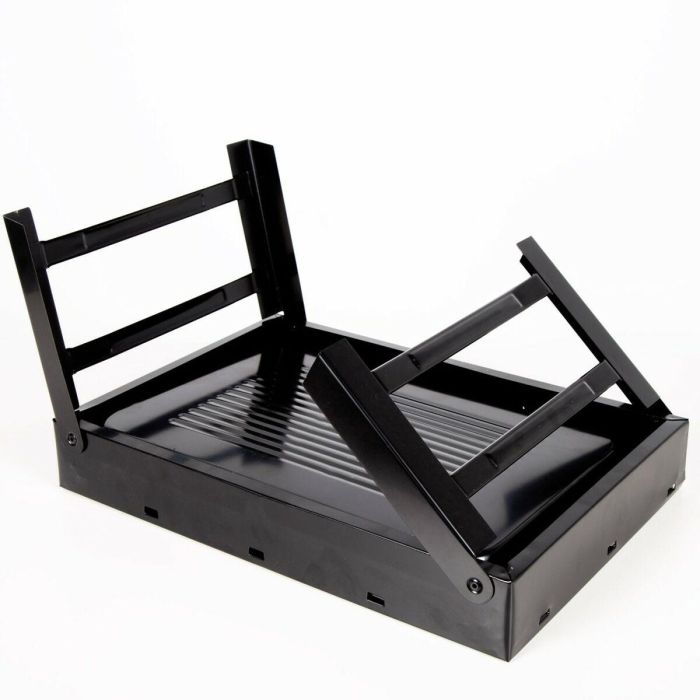 Barbacoa Portátil Aktive Rectangular Negro 50 x 23 x 30 cm (2 Unidades) 1 Barbacoa Portátil Aktive Rectangular Negro 50 x 23 x 30 cm (2 Unidades) 1