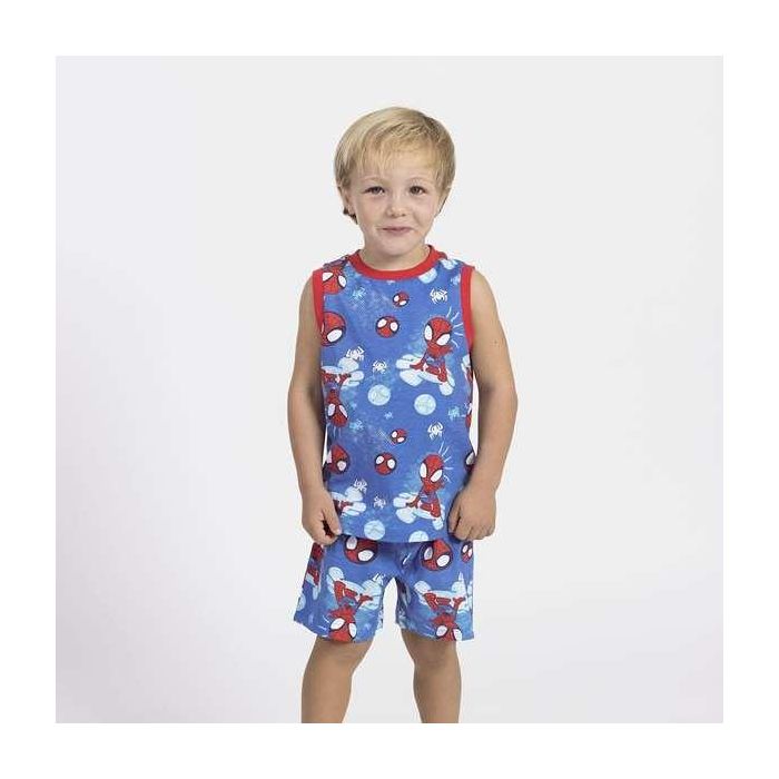 Pijama corto single jersey spidey 3 años 2 Pijama corto single jersey spidey 3 años 2
