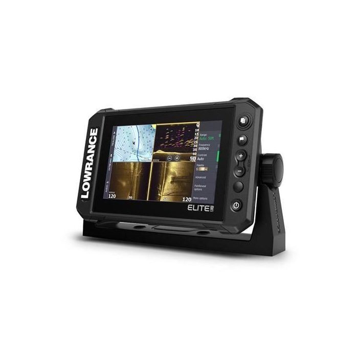 Lowrance Elite FS 7 HDI Sonda de Pesca CHIRP con Transductor HDI, DownScan Imaging y compatibilidad ActiveTarget 3