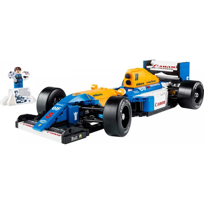 Lego FW14B Icons Set de Construcción Williams Racing Coche de Carreras Nigel Mansell para Adultos 18+ 1