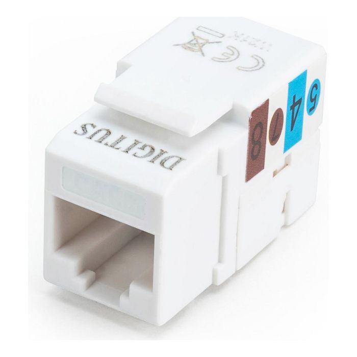 Digitus DN-93601 CAT 6 Keystone Jack, sin blindaje, RJ45 a LSA, color negro 0 Digitus DN-93601 CAT 6 Keystone Jack, sin blindaje, RJ45 a LSA, color negro 0