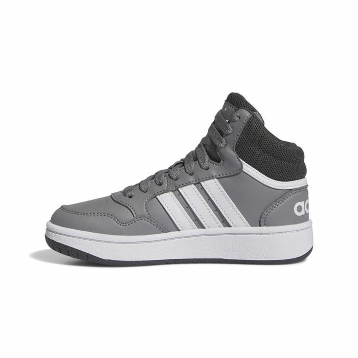 Zapatillas Deportivas Infantiles Adidas Hoops 3.0 Mid Gris 6