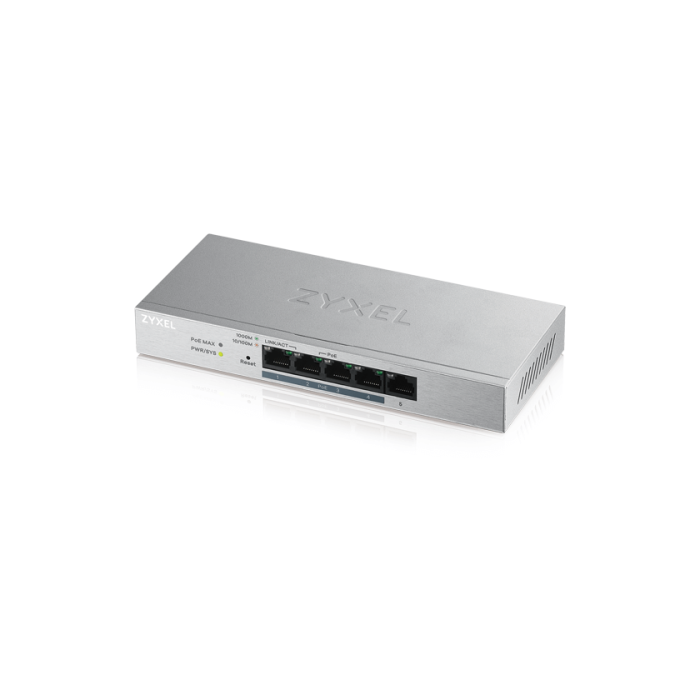 Zyxel GS1200-5HP v2 Switch Gestionado Gigabit Ethernet PoE 5 Puertos Gris 0 Zyxel GS1200-5HP v2 Switch Gestionado Gigabit Ethernet PoE 5 Puertos Gris 0