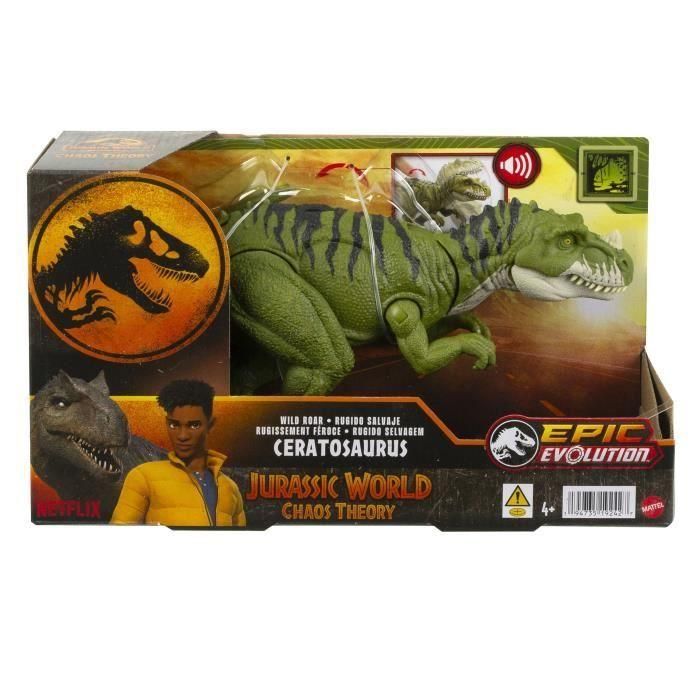 Jurassic World - Ceratosaurus Fierce Roar - Figura de acción HTK74 2 Jurassic World - Ceratosaurus Fierce Roar - Figura de acción HTK74 2
