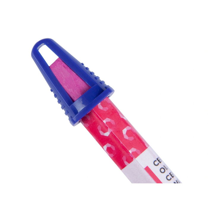 Liderpapel Lápices de Cera Semi Blandos Caja 24 Unidades Colores Surtidos Forma Hexagonal Papel Antimanchas Uso Escolar 5