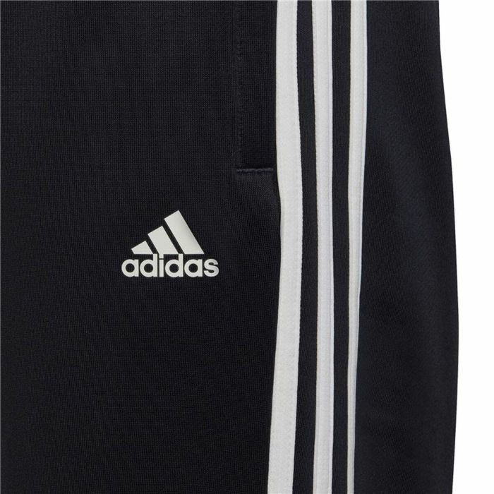 Pantalón de Chándal para Niños Adidas Designed To Move 3 band Negro 1 Pantalón de Chándal para Niños Adidas Designed To Move 3 band Negro 1