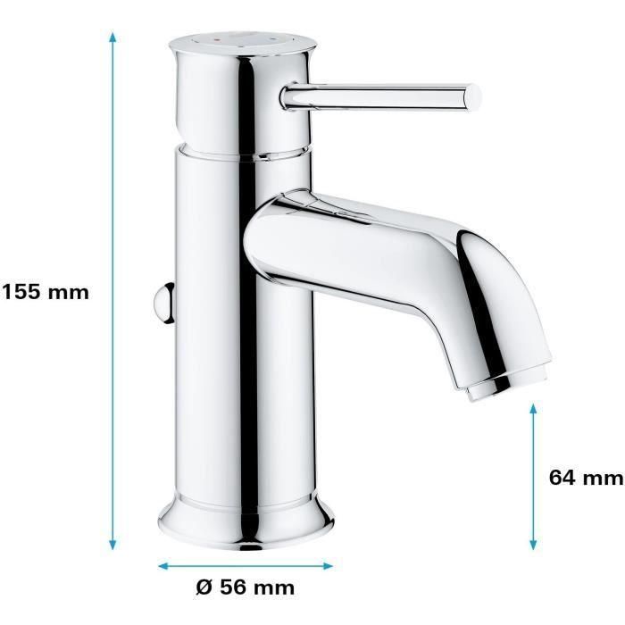 GROHE - Mezclador monomando de lavabo - Tamaño S 2