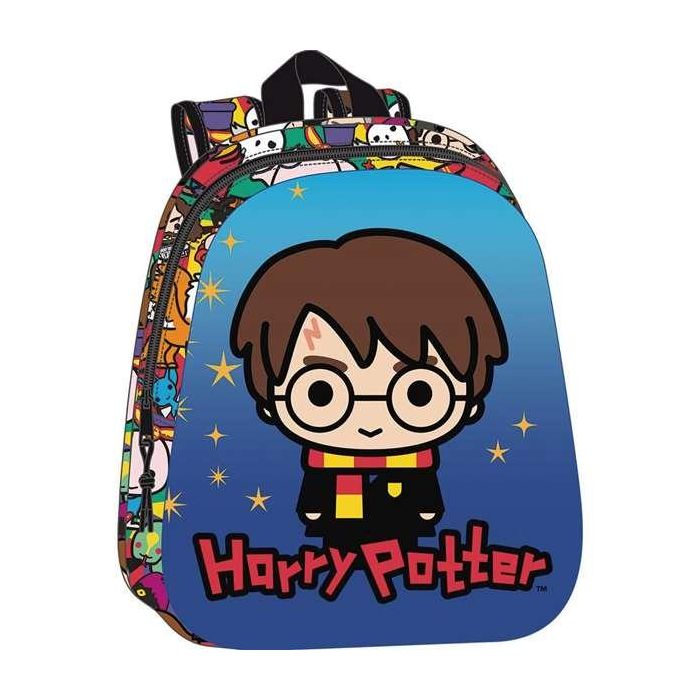 Safta Mochila 3D Harry Potter 27x33x10cm para Niños a Partir de 3 Años