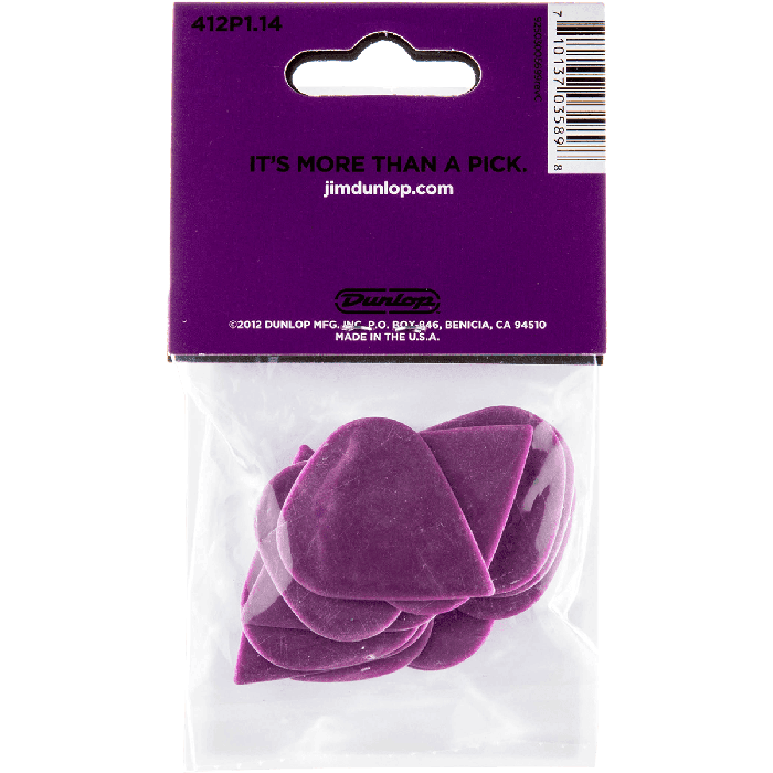 Dunlop Pack 12 Púas Tortex Sharp 1.14mm 2