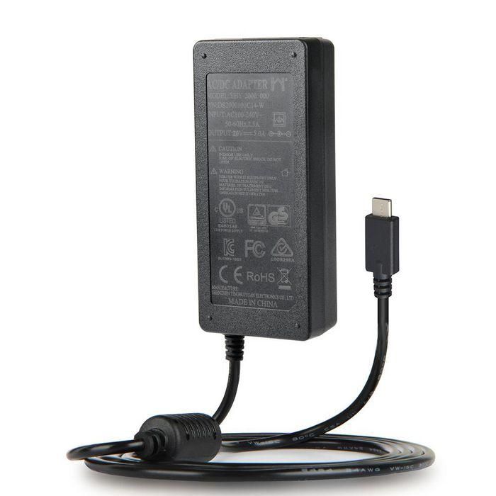 Vivolink USB-C 100W PD power adapter inc. EU and UK power cable 1 Vivolink USB-C 100W PD power adapter inc. EU and UK power cable 1
