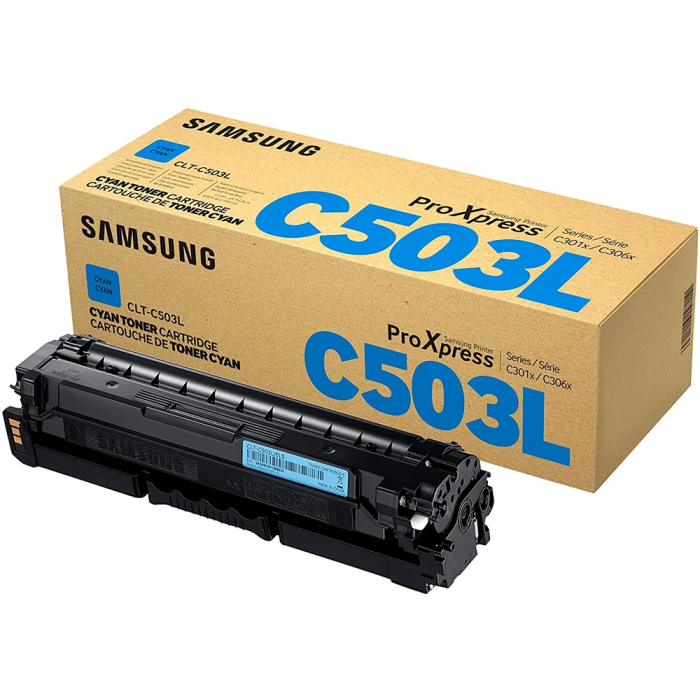 Hp CLTC503L/ELS Toner Cyan Estándar para Samsung SLC3010ND / SLC3060FR Original 3