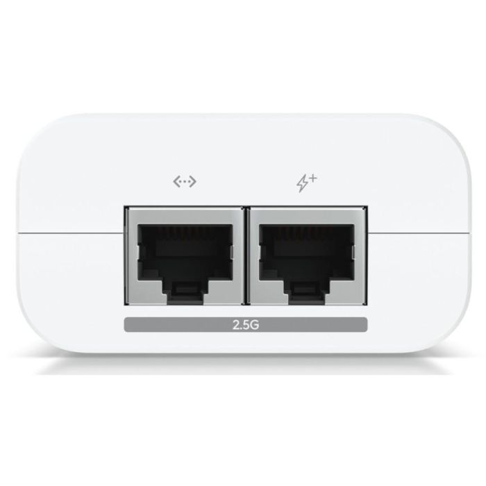 Ubiquiti Adaptador PoE+ 2.5G (30W) 48V 0.65A para dispositivos UniFi con conexión Multi-Gigabit LAN 5