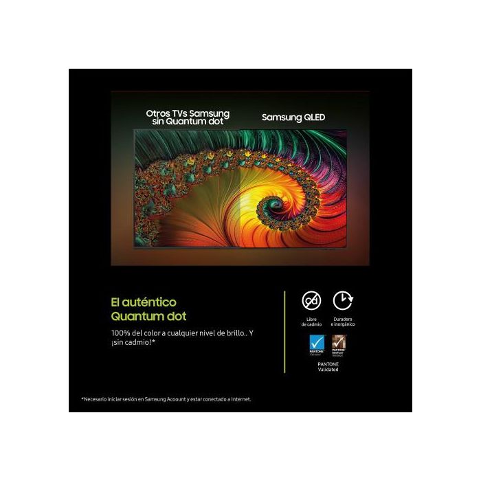 Tv Samsung, 50 Pulgadas,Tv Qled Qe1F 4K Vision Ai Smart Tv 2025, 127 Cm, 3840 X 2160 Pixeles, Qled, Smart Tv, Wifi 7 Tv Samsung, 50 Pulgadas,Tv Qled Qe1F 4K Vision Ai Smart Tv 2025, 127 Cm, 3840 X 2160 Pixeles, Qled, Smart Tv, Wifi 7