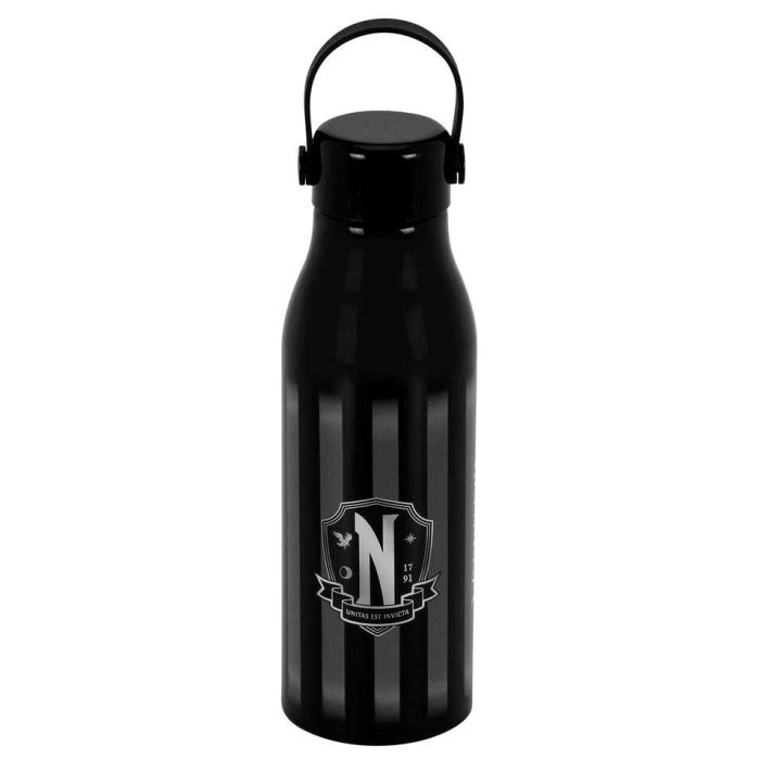 Wednesday Miércoles Botella Reutilizable de Aluminio 0,75 L Negro 1 Wednesday Miércoles Botella Reutilizable de Aluminio 0,75 L Negro 1