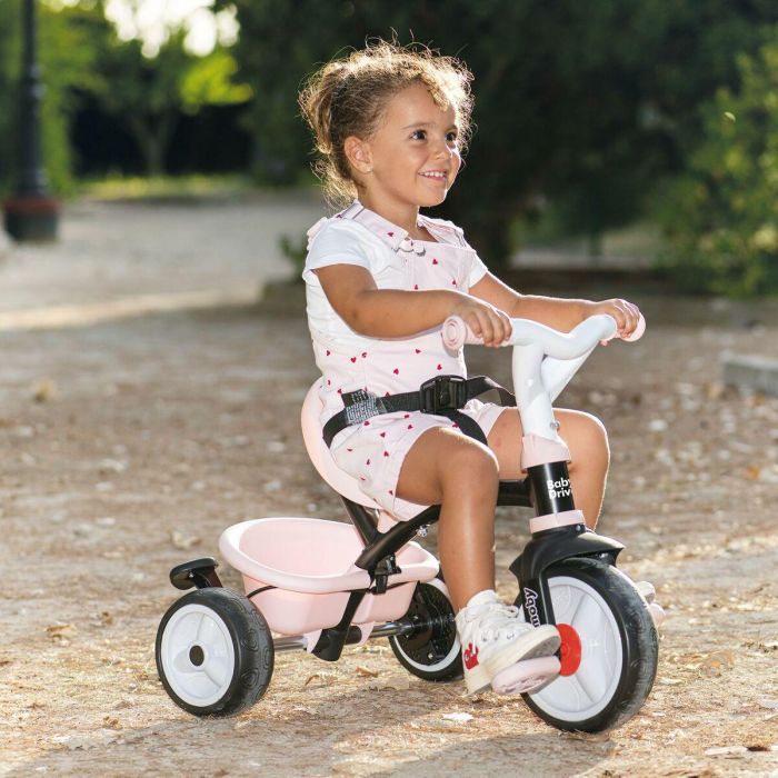 Smoby SMO741504 Triciclo Baby Driver Rosa 4 Smoby SMO741504 Triciclo Baby Driver Rosa 4