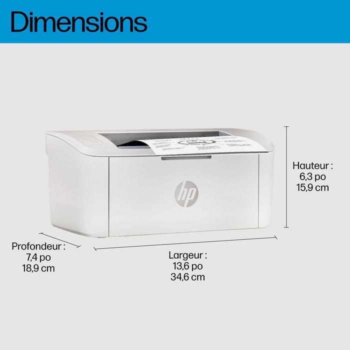 HP M110w Impresora Láser Monocromo Ultracompacta y Eficiente, Impresión Rápida de Alta Calidad con App HP Smart, para Hogar u Oficina 13 HP M110w Impresora Láser Monocromo Ultracompacta y Eficiente, Impresión Rápida de Alta Calidad con App HP Smart, para Hogar u Oficina 13