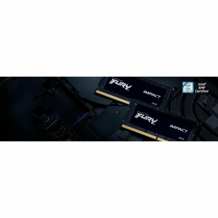 Kingston KIN1686101017997 FURY Impact DDR5 Kit 32 GB (2x16GB) SO-DIMM 262-pin 5600 MHz / PC5-44800 Memoria 11 Kingston KIN1686101017997 FURY Impact DDR5 Kit 32 GB (2x16GB) SO-DIMM 262-pin 5600 MHz / PC5-44800 Memoria 11