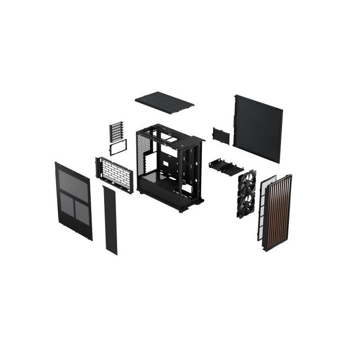 Fractal Caja North Negra Carbon FD-C-NOR1C-01 7 Fractal Caja North Negra Carbon FD-C-NOR1C-01 7