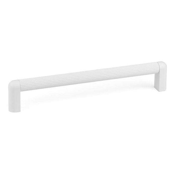 Tirador Riss Mini Acabado Blanco Mate, Negro Mate, Verde Acabado Blanco Mate Dist. Agujero Dist. 192Mm. Viefe