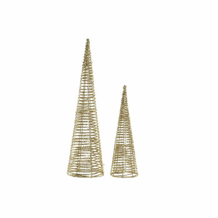 Adorno Navideño DKD Home Decor Ratán (2 pcs) (12 x 12 x 40 cm) (16 x 16 x 60 cm) 0 Adorno Navideño DKD Home Decor Ratán (2 pcs) (12 x 12 x 40 cm) (16 x 16 x 60 cm) 0