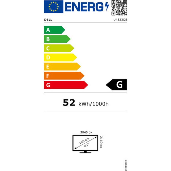 Monitor Dell DELL-U4323QE 43" 4K Ultra HD 2
