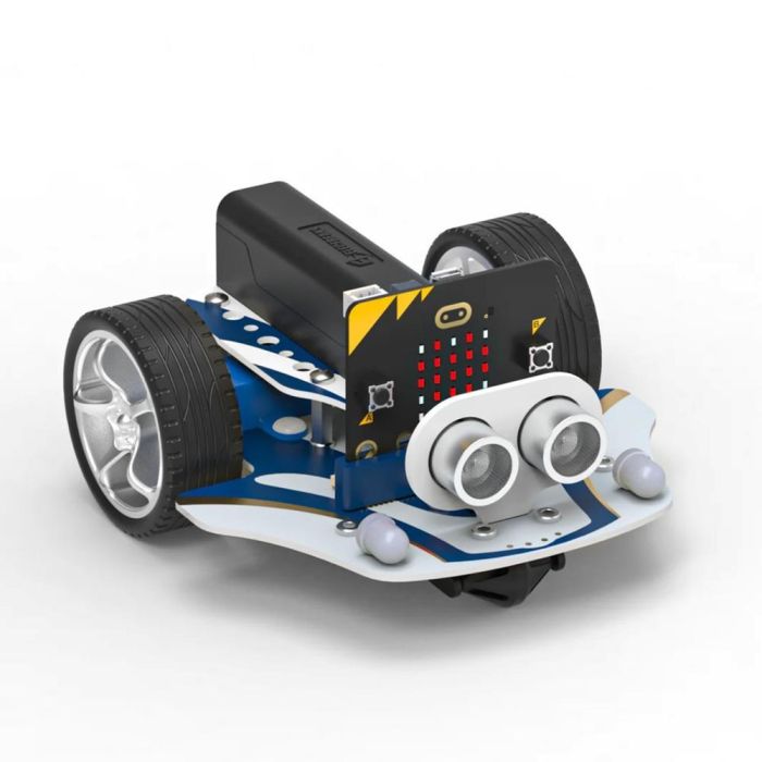 Microbit Robot Coche Smart Cutebot Pro - Programable con Micro:bit, MakeCode, Python, JavaScript - Incluye Sensores de Línea y Ultrasonidos 2