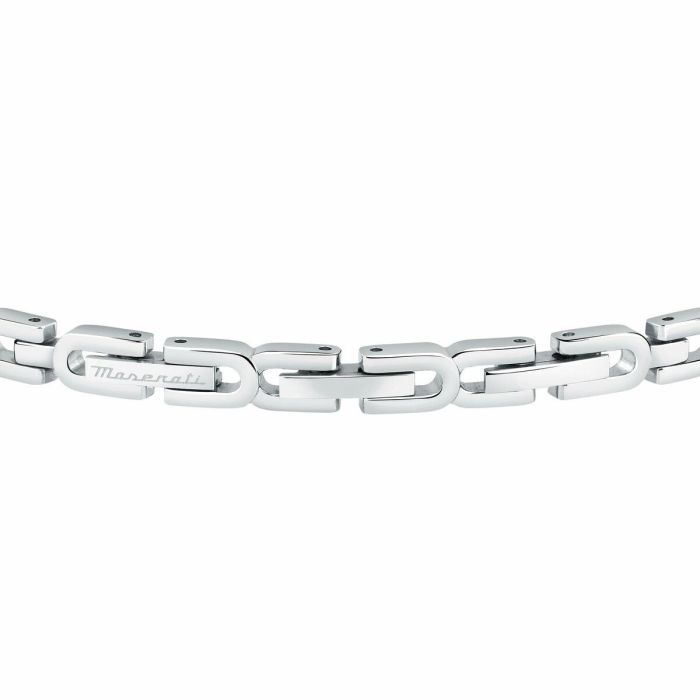 Pulsera Hombre Maserati Acero Inoxidable 21,5 cm Plateado 4 Pulsera Hombre Maserati Acero Inoxidable 21,5 cm Plateado 4