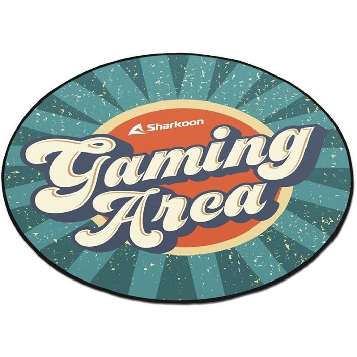 Sharkoon SFM11 Gaming Area Alfombra para Silla Antideslizante Verde/Amarillo de Poliéster 1200x1200x5mm 1 Sharkoon SFM11 Gaming Area Alfombra para Silla Antideslizante Verde/Amarillo de Poliéster 1200x1200x5mm 1