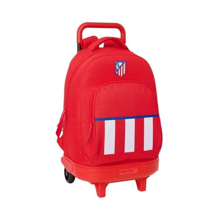 Mochila Safta Grande Con Ruedas Compact Extraible Atletico De Madrid 450x330x220 mm 3 Mochila Safta Grande Con Ruedas Compact Extraible Atletico De Madrid 450x330x220 mm 3