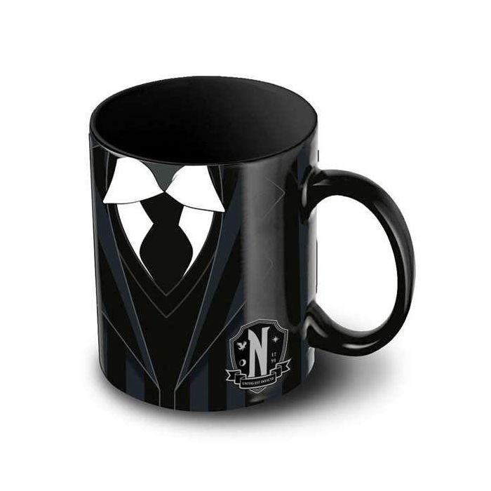 Karactermania Taza Miércoles Uniform 9,5x13x7,8 cm Cerámica