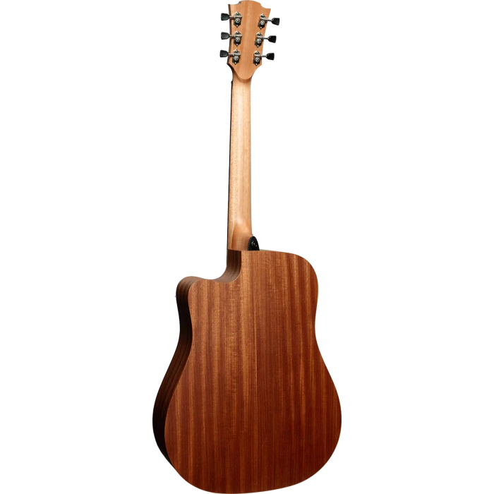 LAG Guitarra Acústica Dreadnought Cutaway Tramontane 70 Natural - Acabado Satinado 4