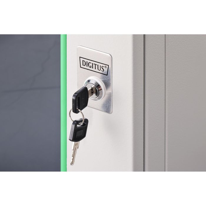 Digitus Caja Mural Serie Dynamic Basic 9HE 505,05x600x600mm Gris 1