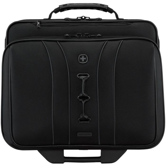 WENGER Legacy Black Series 39,62cm 15,6Zoll Wheeled Laptop Case w Tablet Pocket Black 0 WENGER Legacy Black Series 39,62cm 15,6Zoll Wheeled Laptop Case w Tablet Pocket Black 0