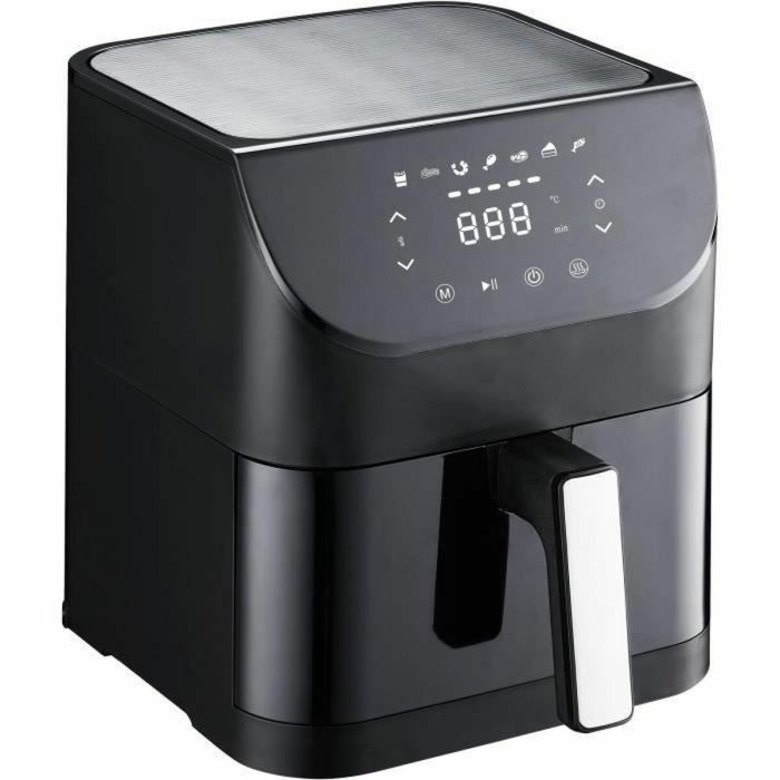 Fagor FAG3508510692038 Freidora sin aceite Airfryer XL 8L 1800W Pantalla táctil, 7 preprogramaciones, Temporizador Negra 4