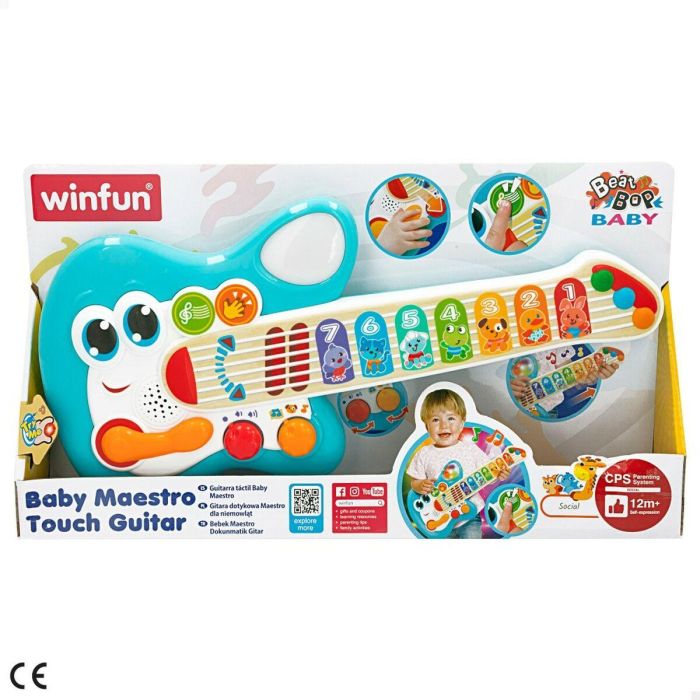 Guitarra Infantil Winfun Azul 17 x 38 x 5 cm (2 Unidades) 1