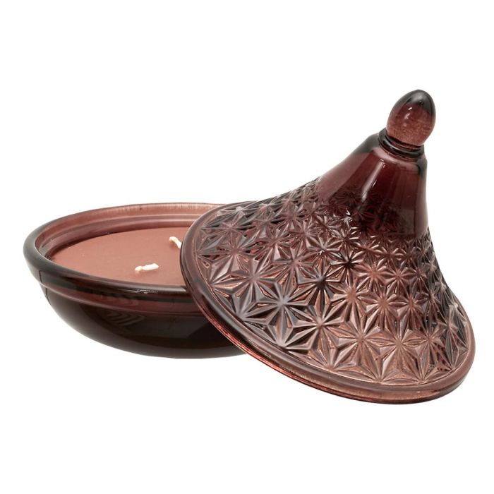 Home Deco Factory Vela Perfumada Tajín Vidrio, Colección Mirage, Vidrio Máquina 3 Home Deco Factory Vela Perfumada Tajín Vidrio, Colección Mirage, Vidrio Máquina 3