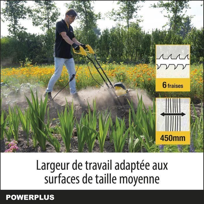 Powerplus POWXG72010 Motoazada Eléctrica 1500W 2