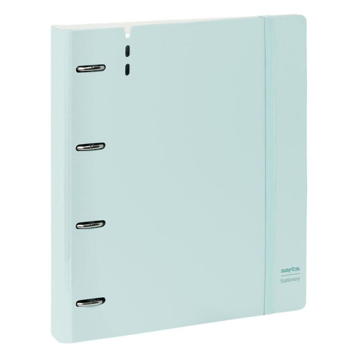 Carpeta de anillas Safta Light blue Azul 1 Carpeta de anillas Safta Light blue Azul 1