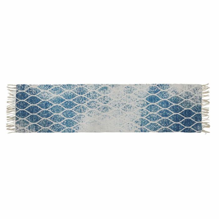 Alfombra Arabe DKD Home Decor Azul 240 x 1 x 60 cm