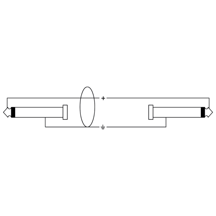 Cable De Instrumento Jack-Jack Recto/Acodado De 9M 1 Cable De Instrumento Jack-Jack Recto/Acodado De 9M 1