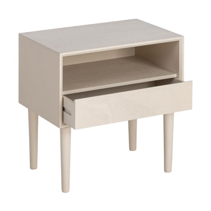 Mesita Crema Dm Dormitorio 50 X 35 X 50 cm