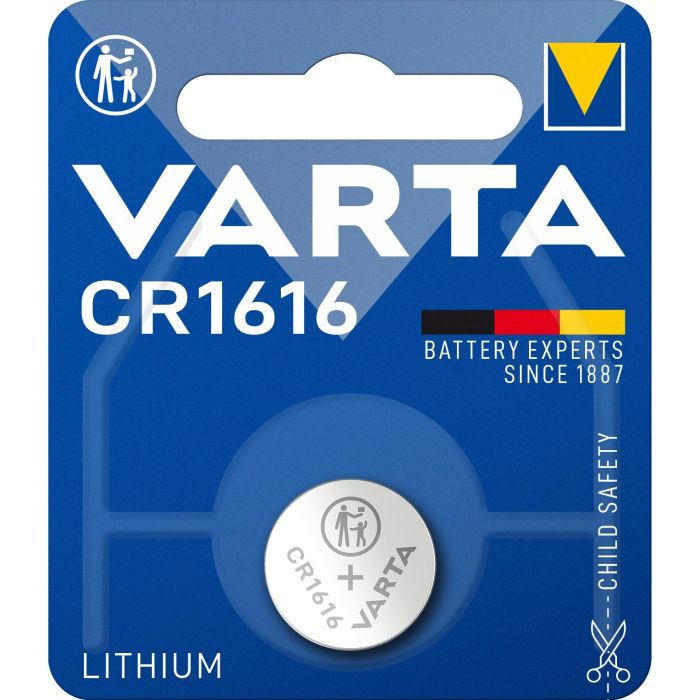 Varta Pila de Botón Lithium CR1616 3V Ø16x1,6mm Blister 1 Unidad 1