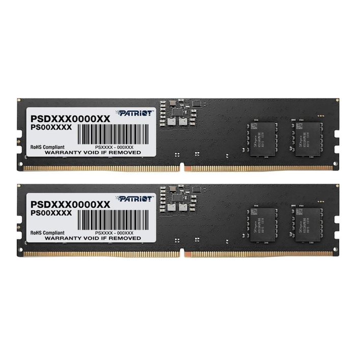 Patriot PSD516G480081 Memoria RAM DDR5, 16 GB (1x16 GB), 4800 MHz, DIMM, Schwarz