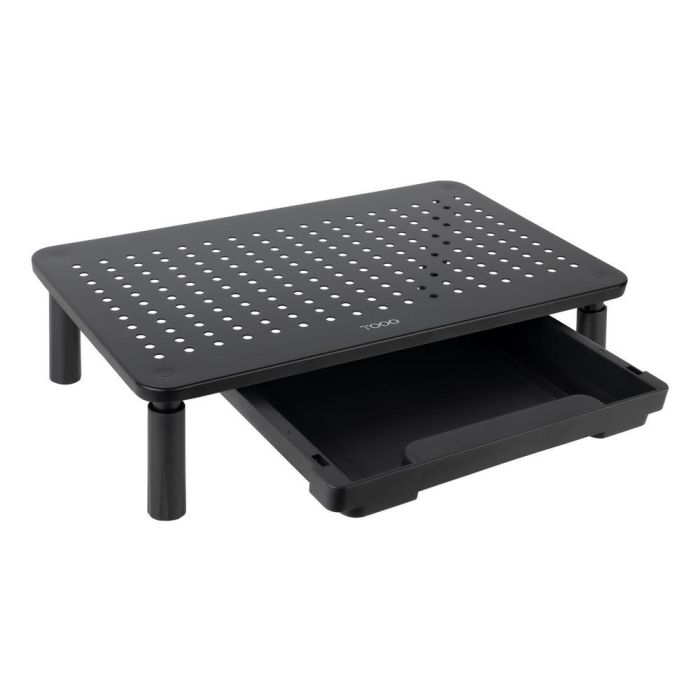 TooQ Soporte Elevador Multiusos para Monitor/Portátil, Negro, 20 kg 2 TooQ Soporte Elevador Multiusos para Monitor/Portátil, Negro, 20 kg 2